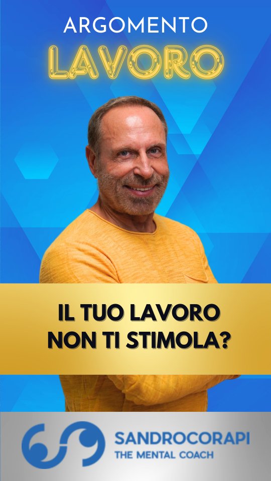 Il tuo lavoro non ti stimola? 🥱
📍Ogni giorno è uguale all'altro e non hai più stimoli?
📍Hai la sensazione che il tempo passi mentre tu rimani fermo lì?
Hai mai pensato che forse è il momento di fare qualcosa? 🙌🏻
#lavoro #tempo #frustrazione #stimoli #soddisfazione #crescita #realizzazione #sandrocorapi